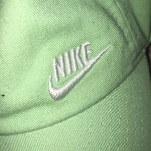 Mint green Nike hat
